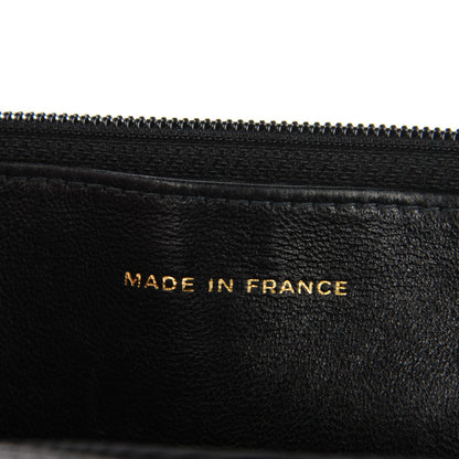 Chanel Caviar Timeless CC Wallet On Chain WOC Black 9 of 10