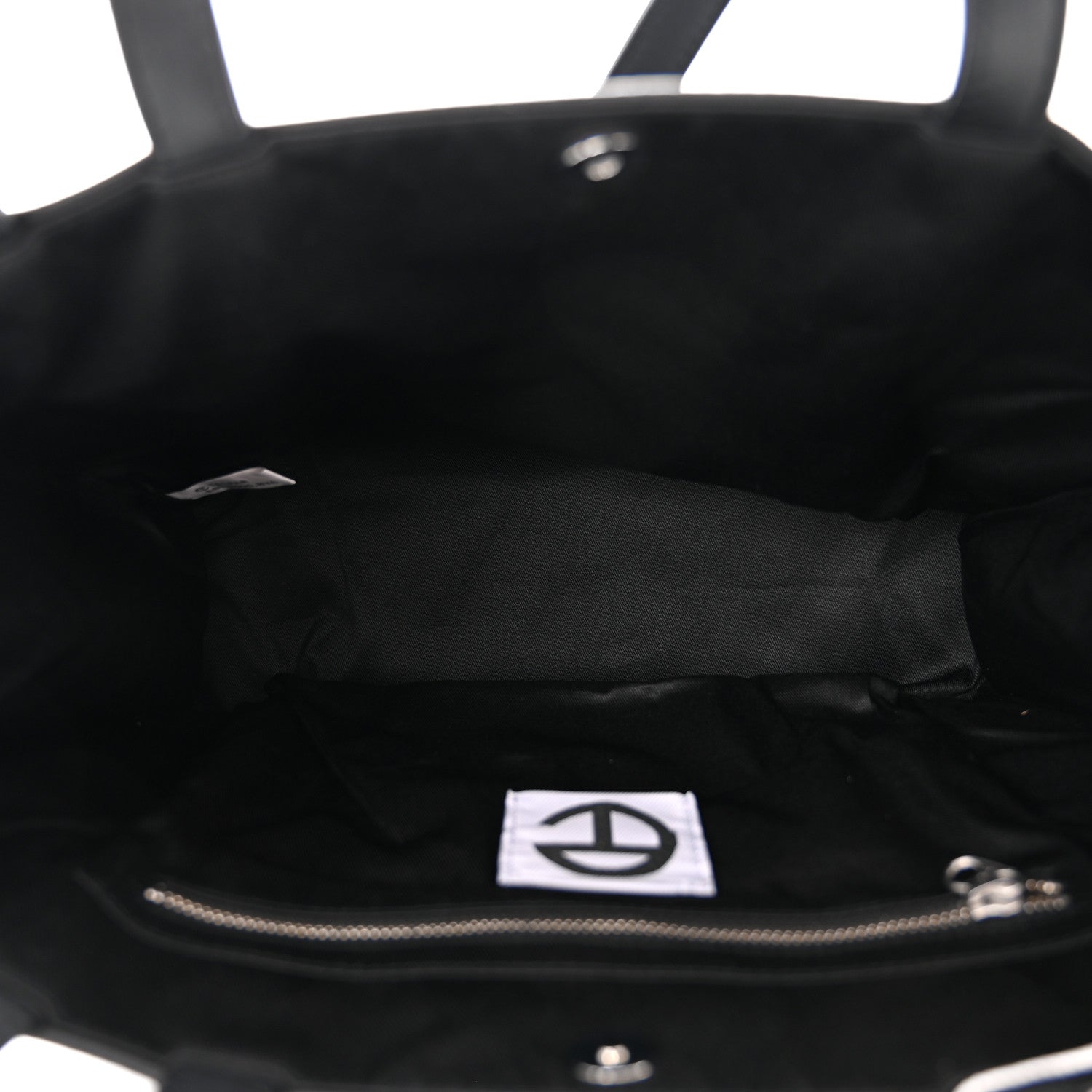 Telfar Vegan Leather Medium Shopping Bag Black 5 of 10