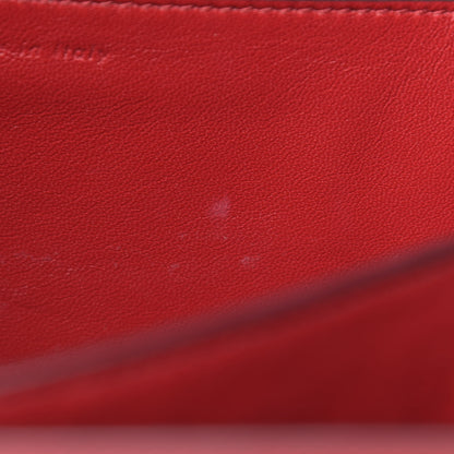 Celine Box Calfskin Medium Classic Box Flap Bag Red 14 of 14