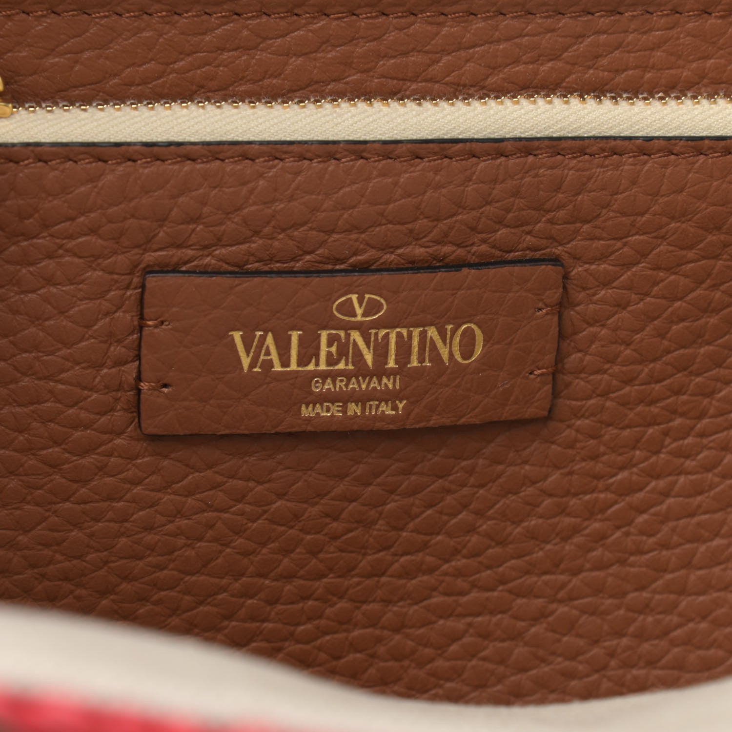 Valentino Garavani Raffia Calfskin Rockstud Summer Tote Multicolor 6 of 10