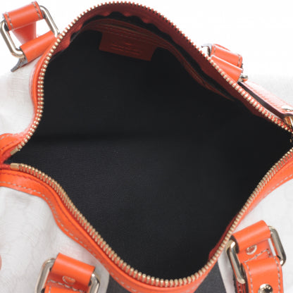 Gucci GG Plus Monogram Web Stripe Mini Joy Boston Orange 5 of 7