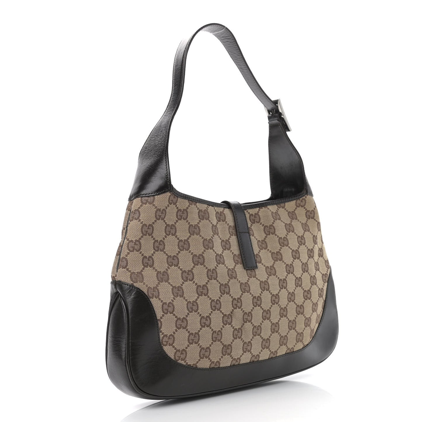Monogram Web Jackie O Hobo Dark Brown