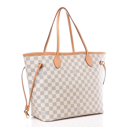 Louis Vuitton Damier Azur Neverfull MM 3 of 10