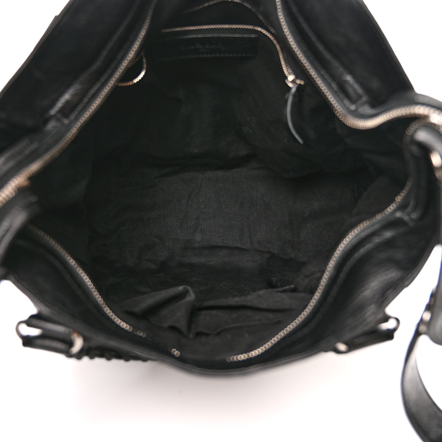 Balenciaga Agneau Classic Silver Hardware Velo Black 4 of 10
