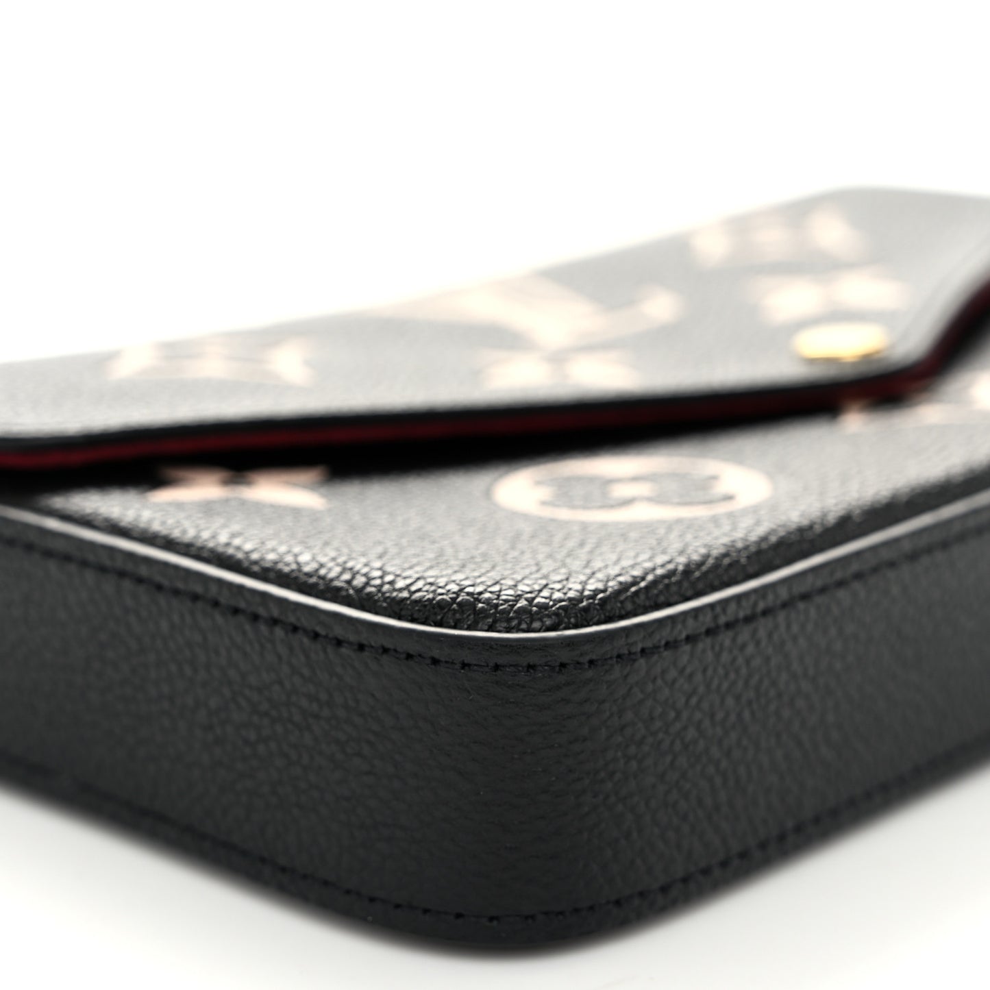 Empreinte Monogram Giant Felicie Pochette Black Beige