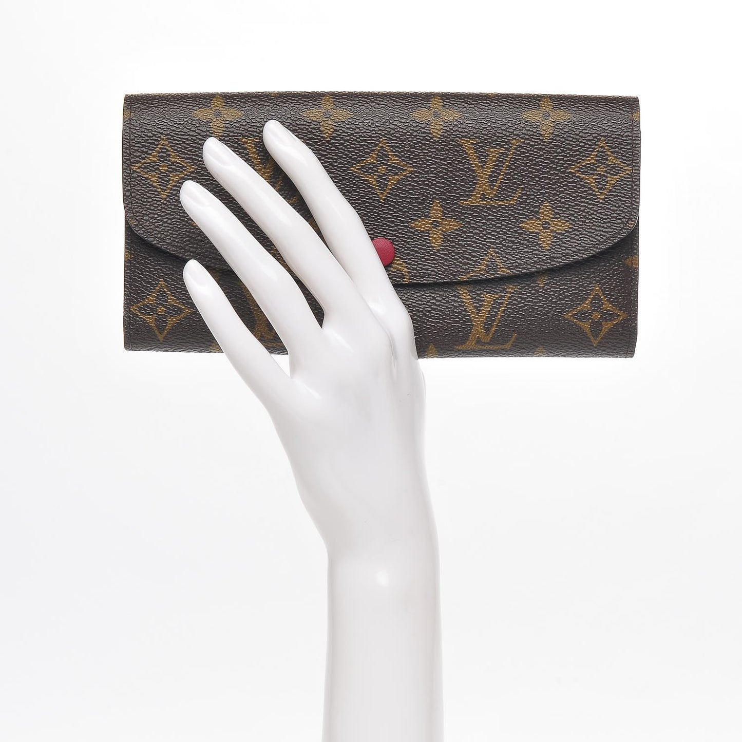 Monogram Emilie Wallet Fuchsia