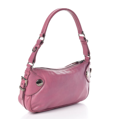 Prada Buffalo Snaps Shoulder Bag Ciclamino 3 of 9