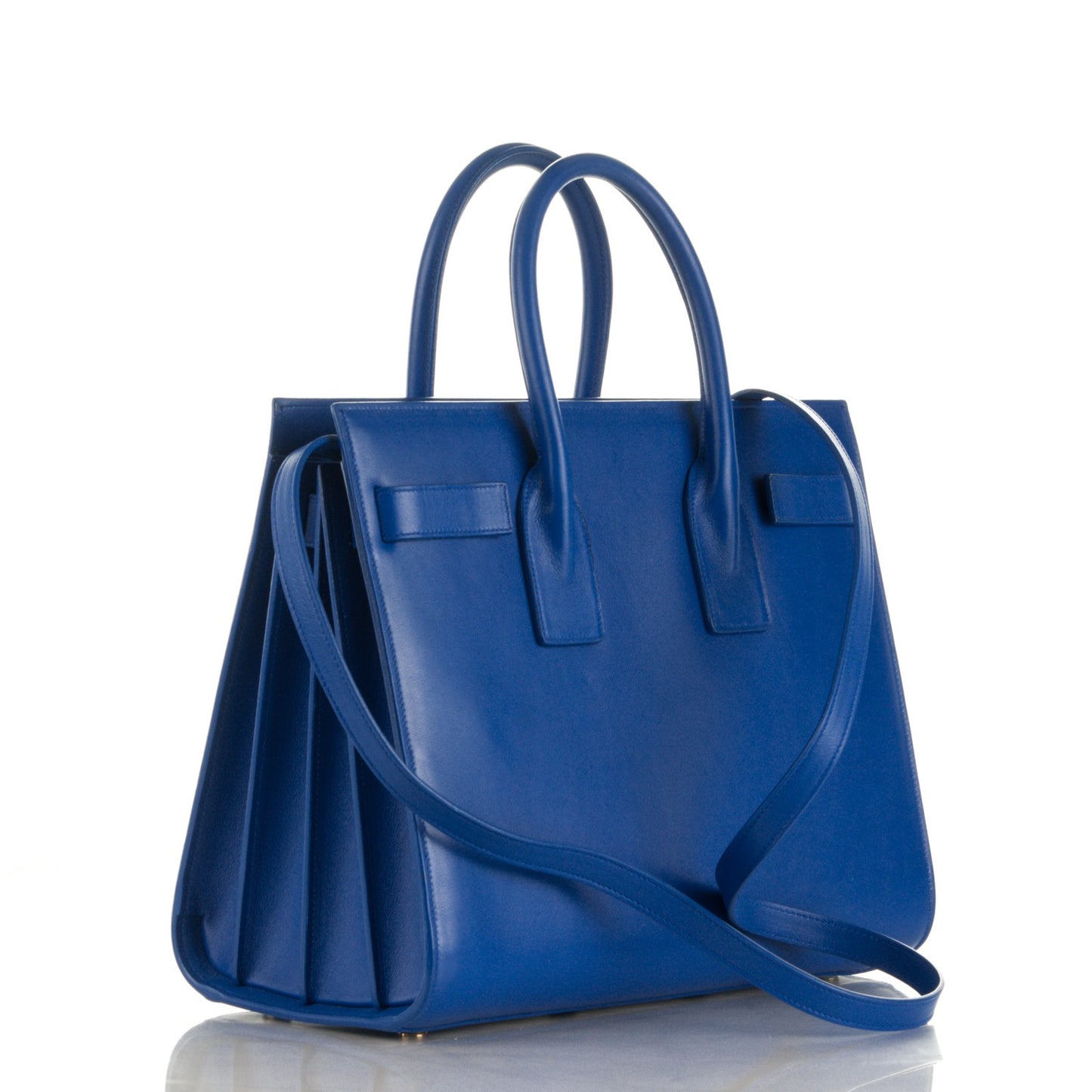 Calfskin Small Sac De Jour Blue Majorelle