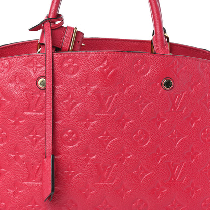 Louis Vuitton Empreinte Montaigne MM Dahlia 7 of 9