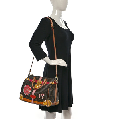 Louis Vuitton Monogram Summer Trunks Speedy Bandouliere 30 2 of 16