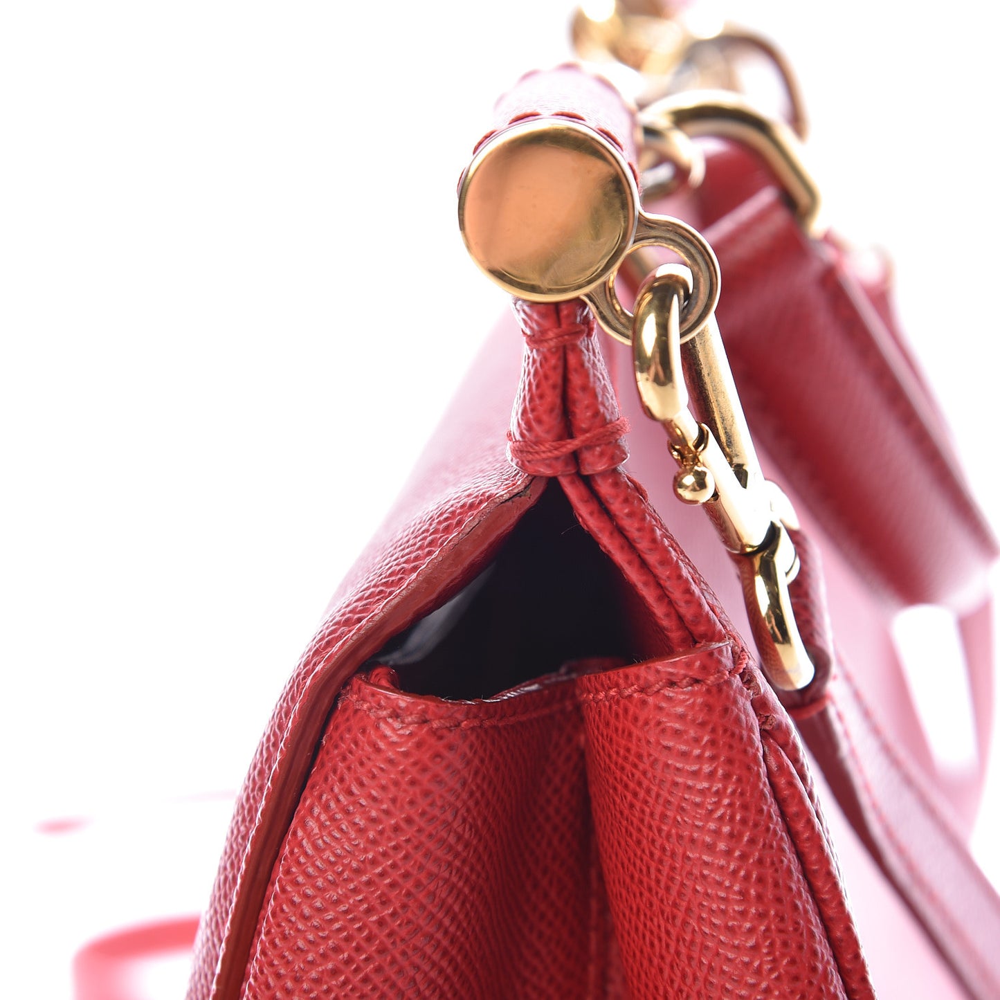 Dauphine Medium Miss Sicily Satchel Dark Red