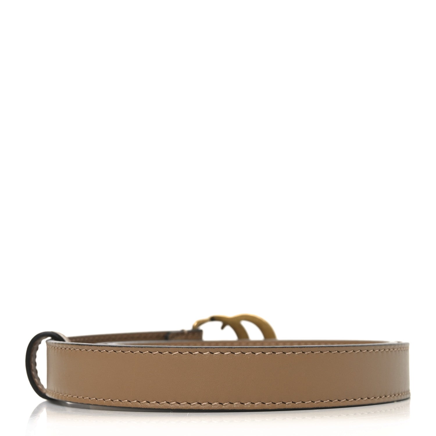 Gucci Calfskin Double G 20mm Belt 75 30 Porcelain Rose 2 of 5