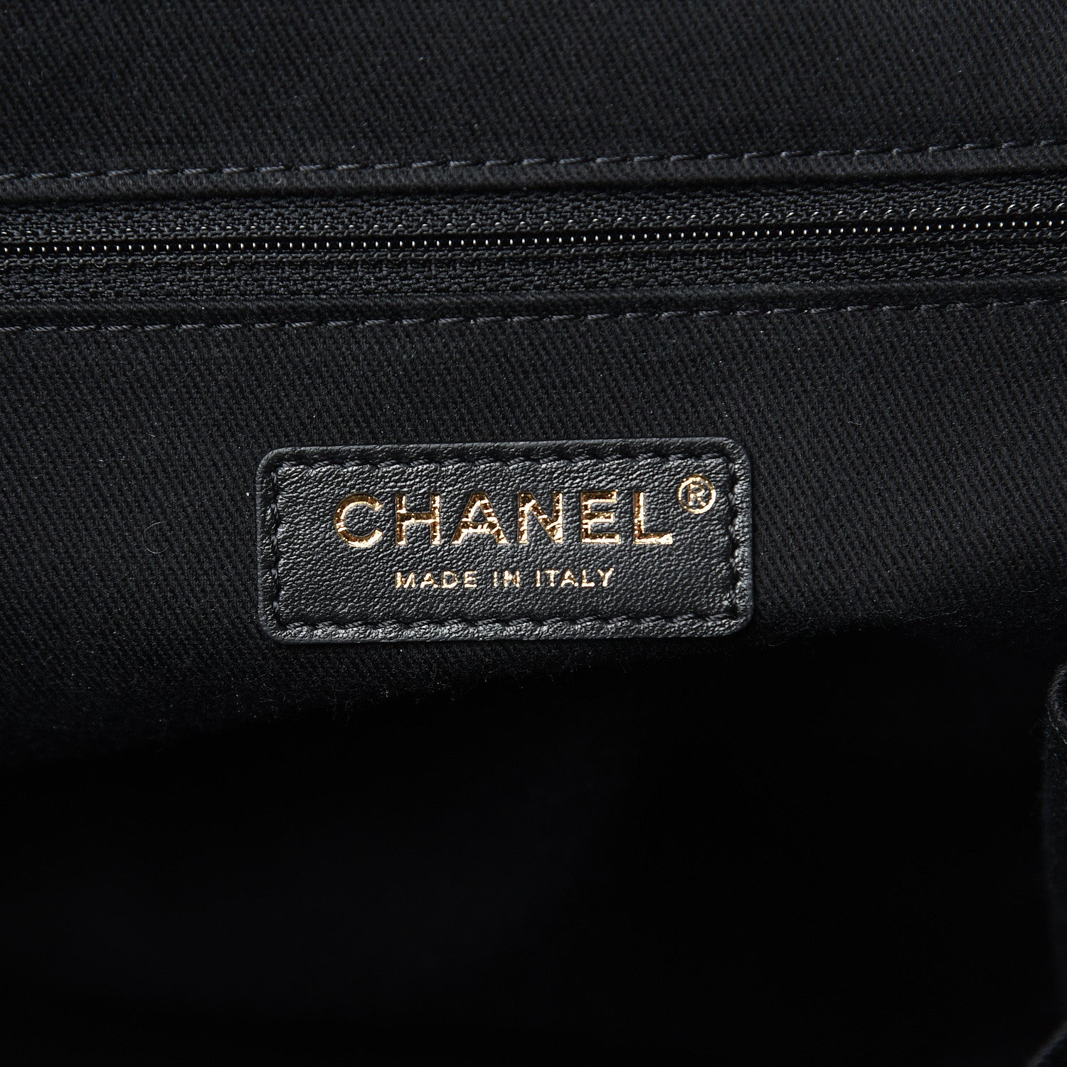 Chanel Woven Straw Raffia Striped Large Deauville Tote Black 6 of 10