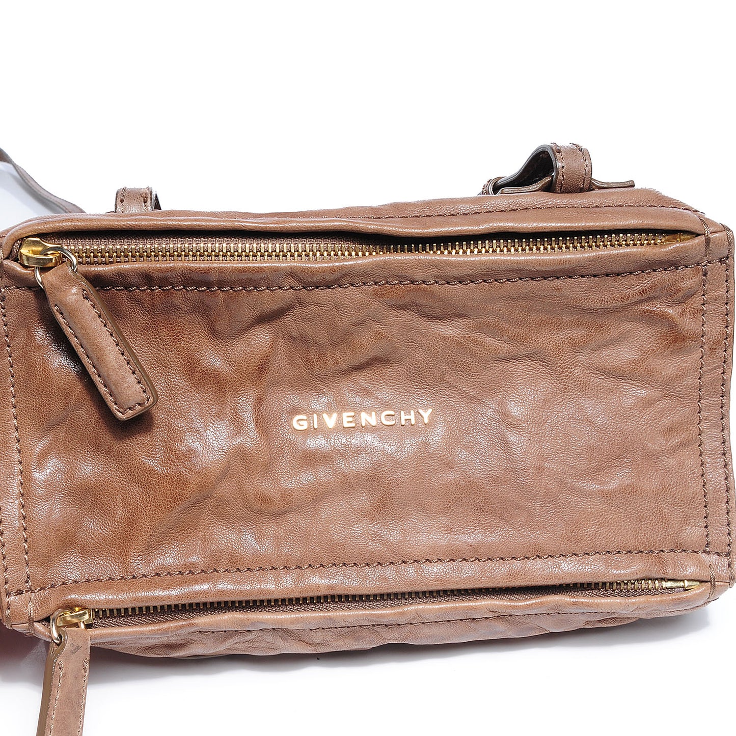 Tumbled Sheepskin Mini Pandora Brown