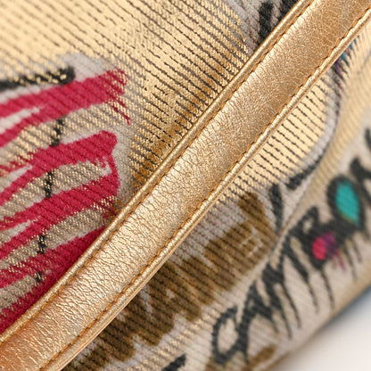 Chanel Graffiti Printed Canvas Street Spirit Tote Multicolor 13 of 15