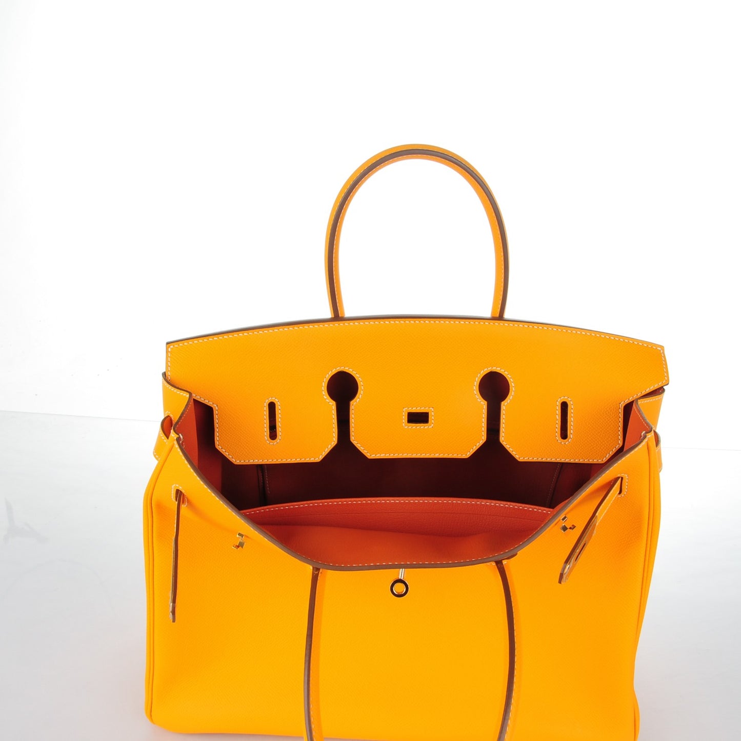Epsom Candy Birkin 35 Jaune D'Or Potiron