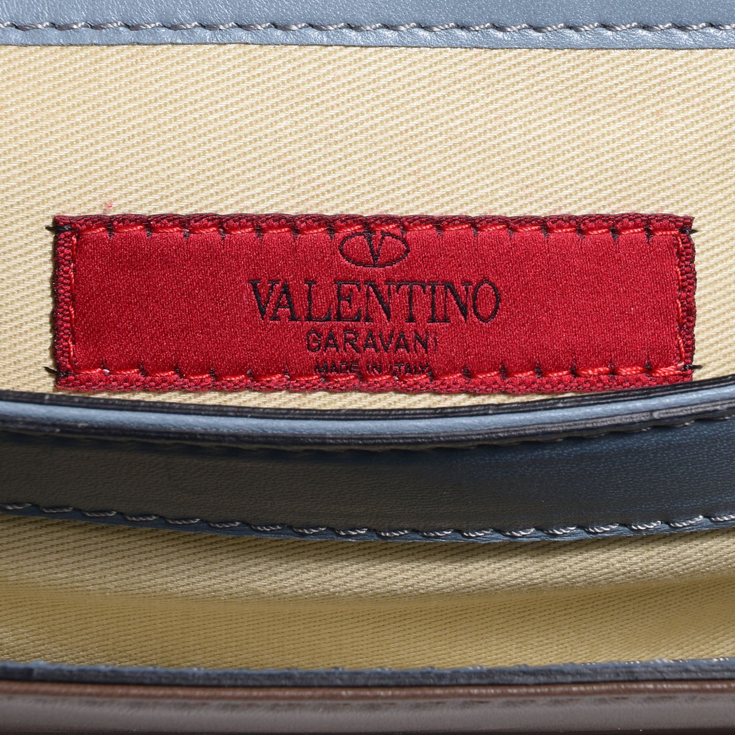 Nappa Colorblock Va Va Voom Shoulder Bag Sky Blue