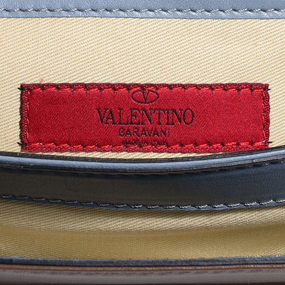 Valentino Garavani Nappa Colorblock Va Va Voom Shoulder Bag Sky Blue 6 of 8