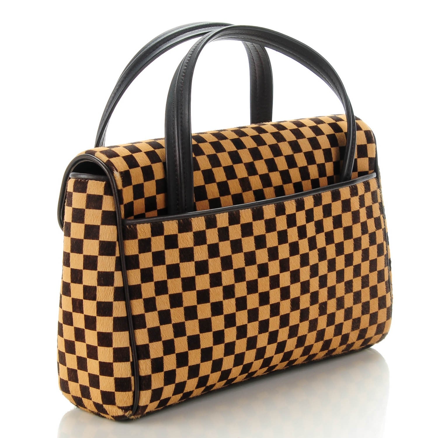 Louis Vuitton Damier Calf Hair Sauvage Lionne 3 of 7