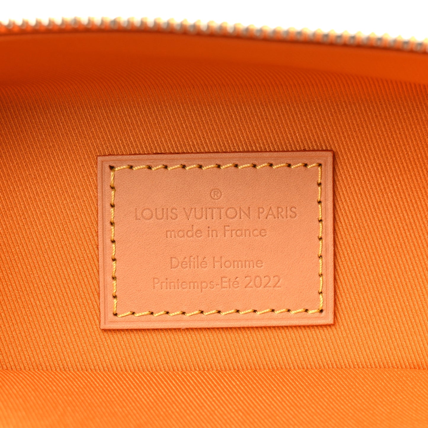 Calfskin N°7 Vertical Box Trunk Yellow