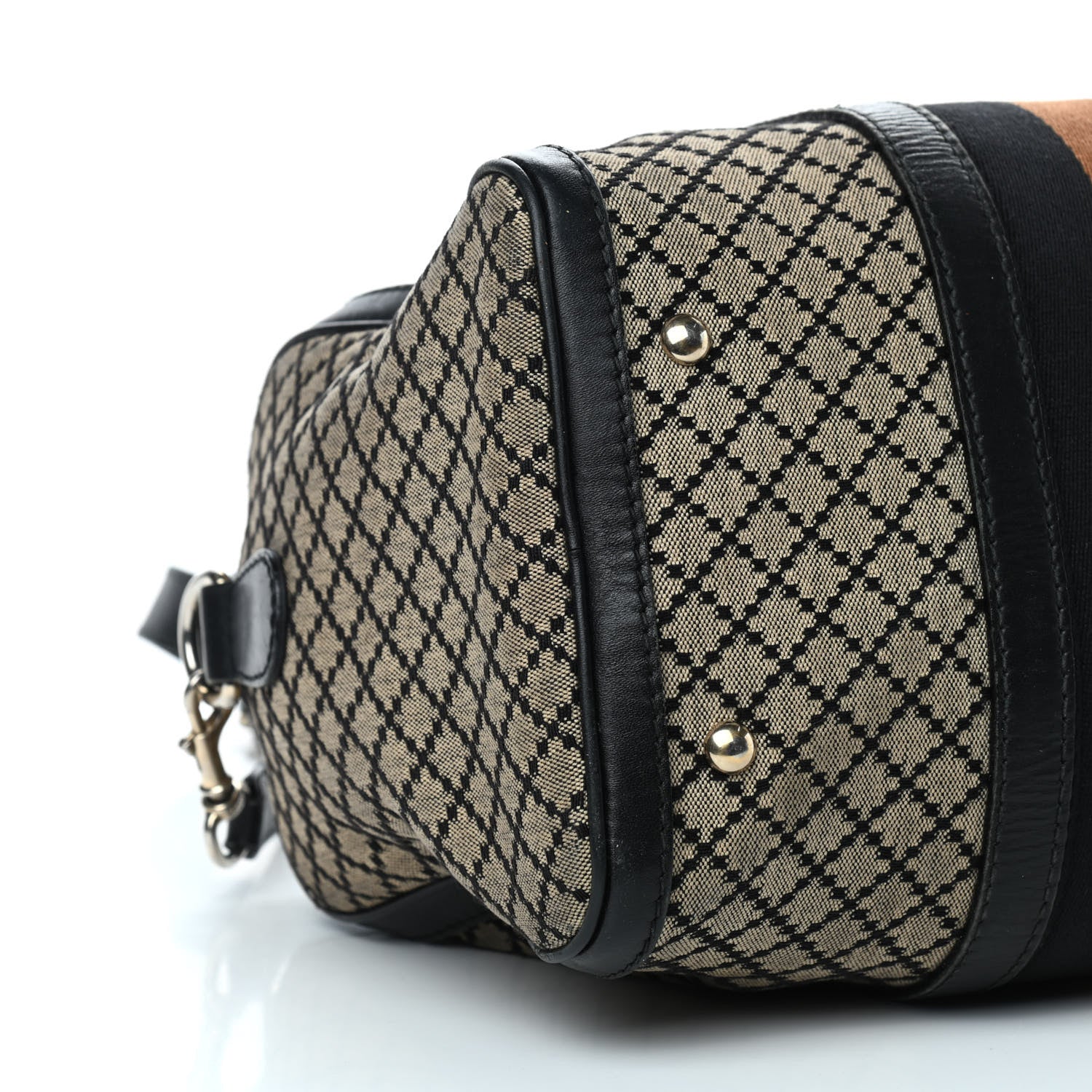 Gucci Diamante Vintage Web Medium Boston 9 of 11