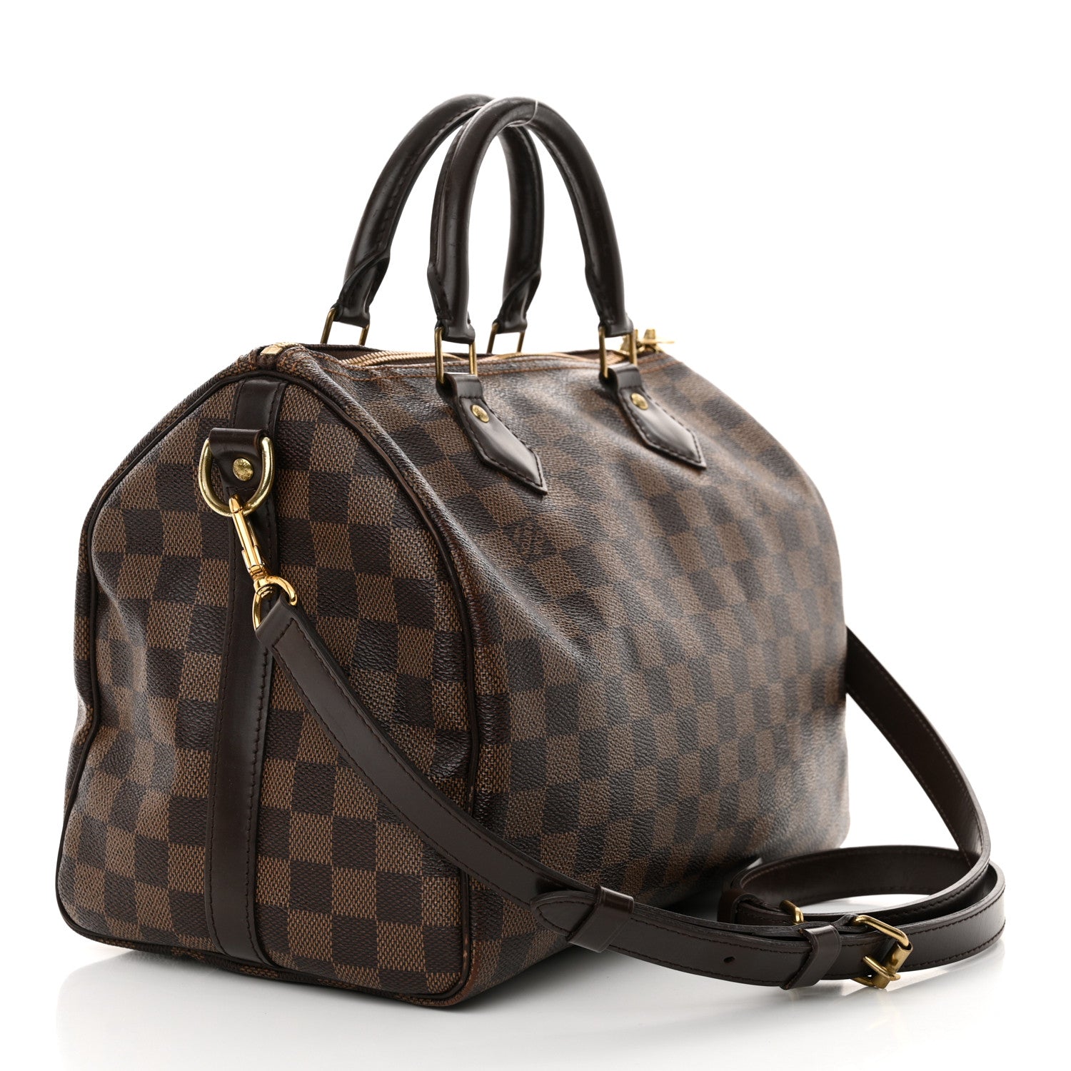Louis Vuitton Damier Ebene Speedy Bandouliere 30 3 of 13
