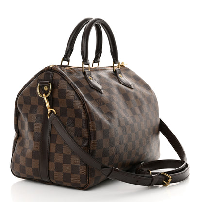 Louis Vuitton Damier Ebene Speedy Bandouliere 30 3 of 13
