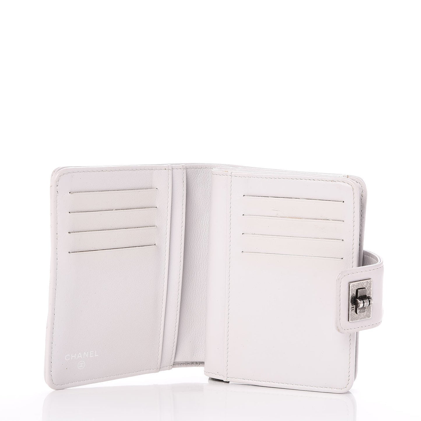 Calfskin Reissue Compact Wallet Grey