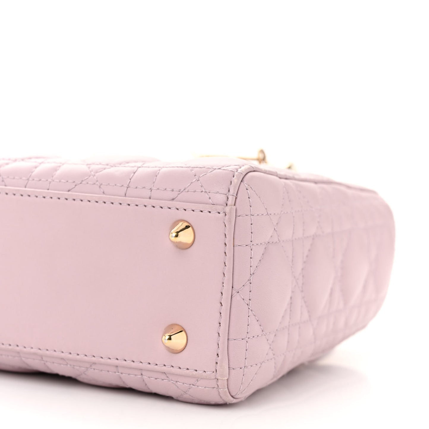 Lambskin Cannage Small My ABCDior Lady Dior Light Pink