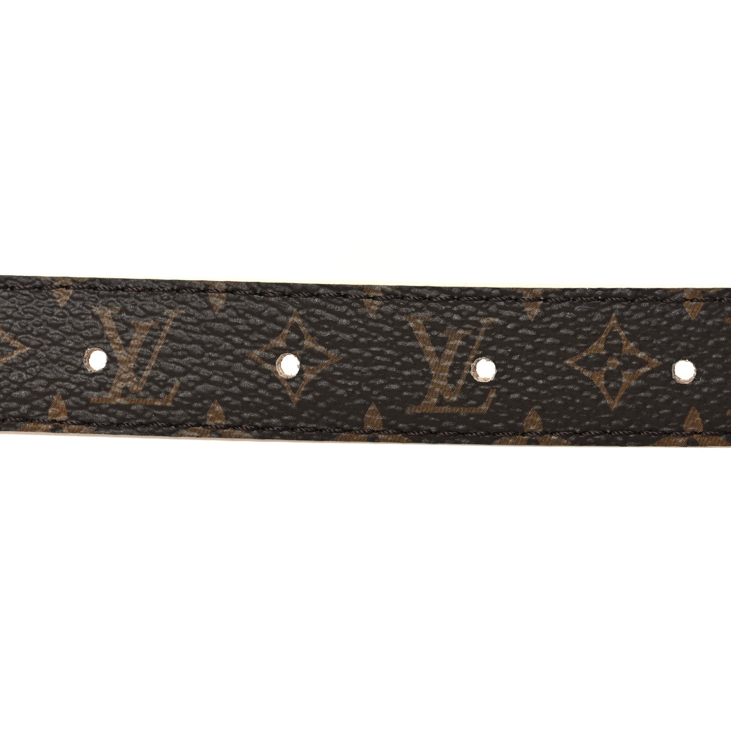 Louis Vuitton Monogram Empreinte 20mm Flowergram Reversible 80 32 Belt Cream 4 of 7