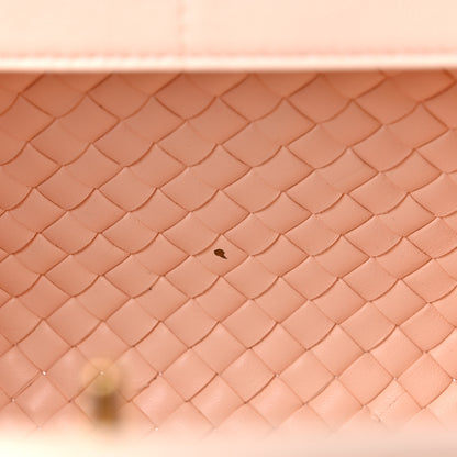 Bottega Veneta Nappa Intreccio Mini Padded Handle Bag Flamingo 9 of 10