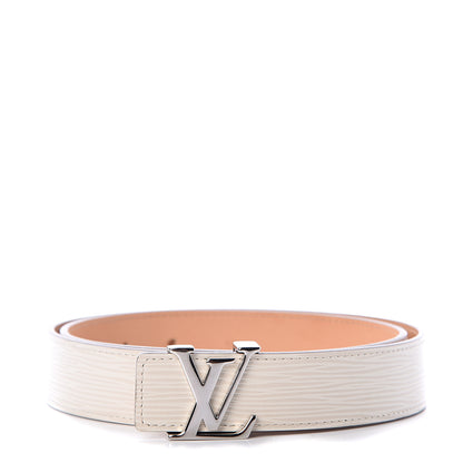 Louis Vuitton Epi Initials Belt 80 32 Ivory 1 of 4