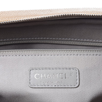 Chanel Caviar Quilted Jumbo Easy Flap Beige 5 of 10