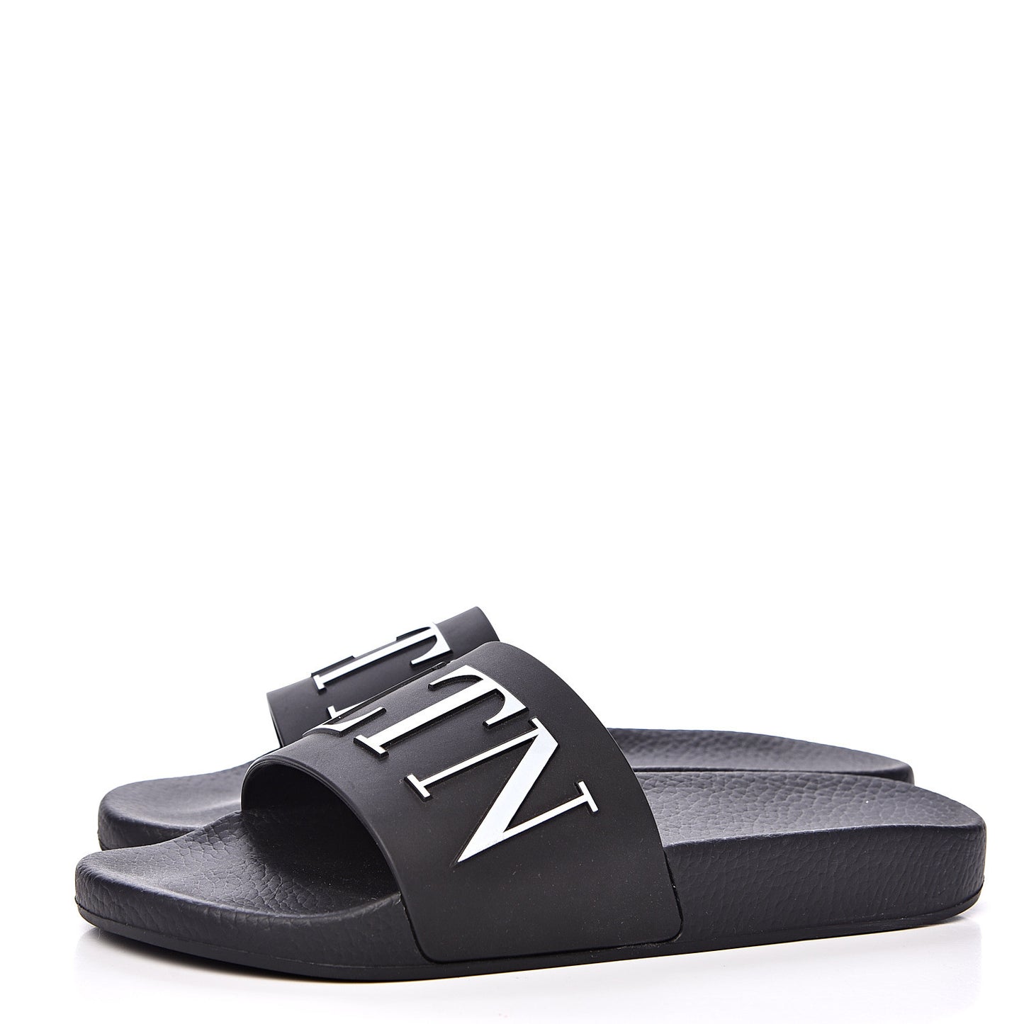 Rubber VLTN Pool Slide Sandals 39 Black