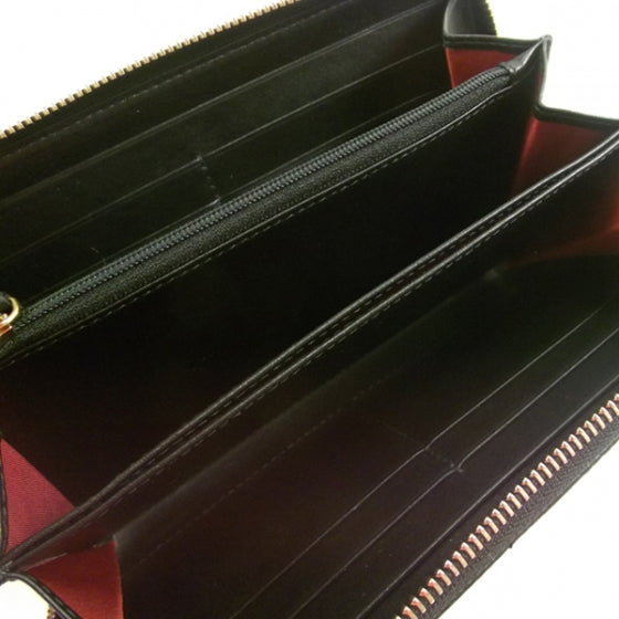 Python Matt Wallet Black