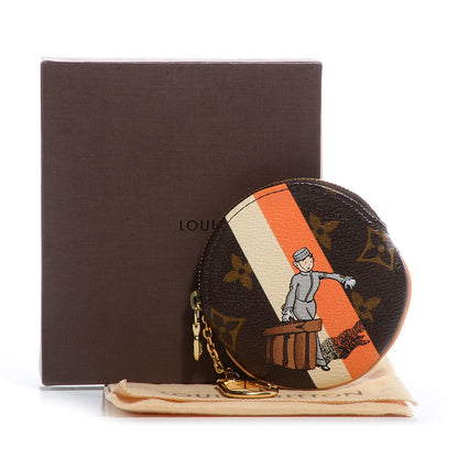 Louis Vuitton Monogram Groom Round Coin Purse 8 of 8