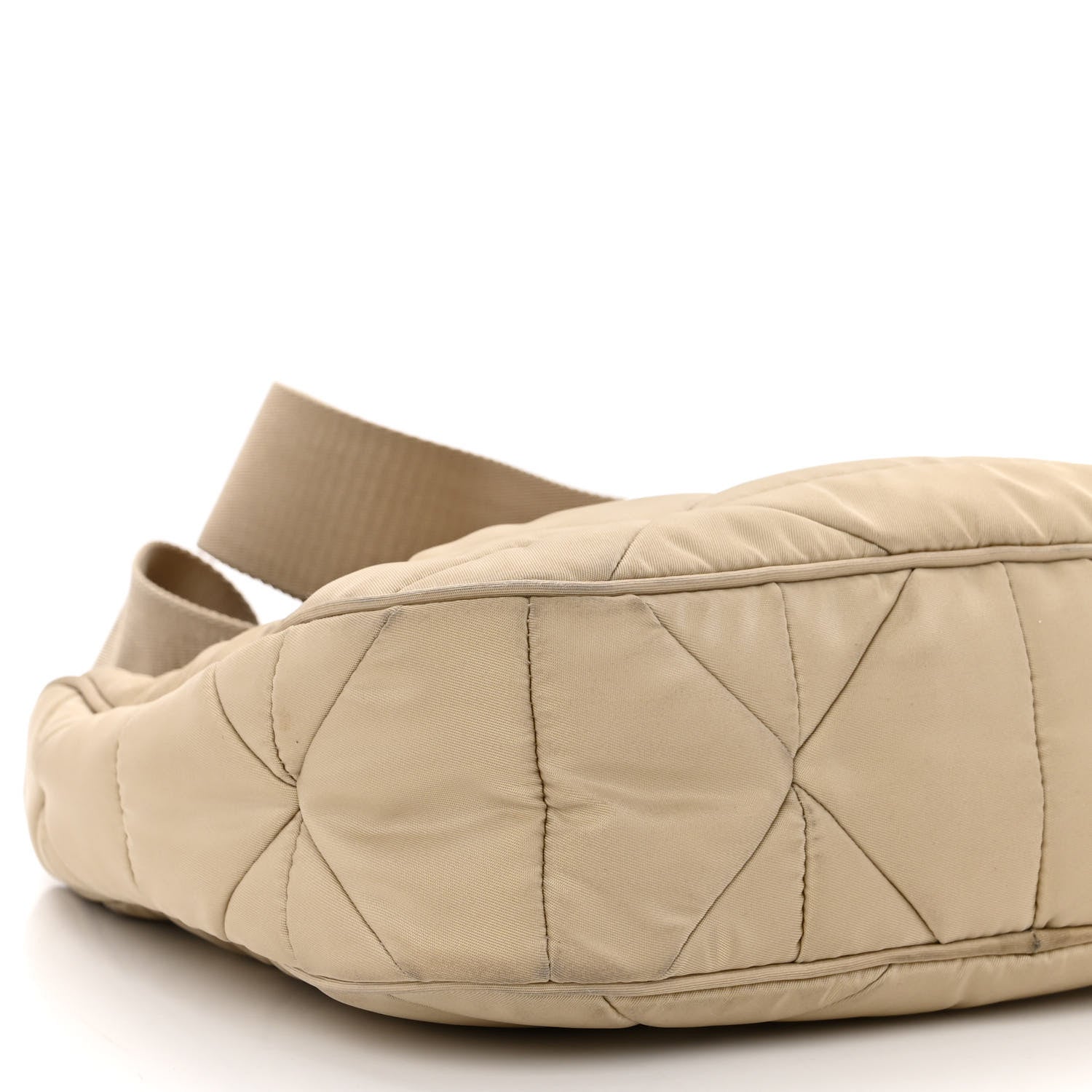 Prada Re-Nylon Triangle Quilted Padded Patchwork System Shoulder Bag Deserto 7 of 10