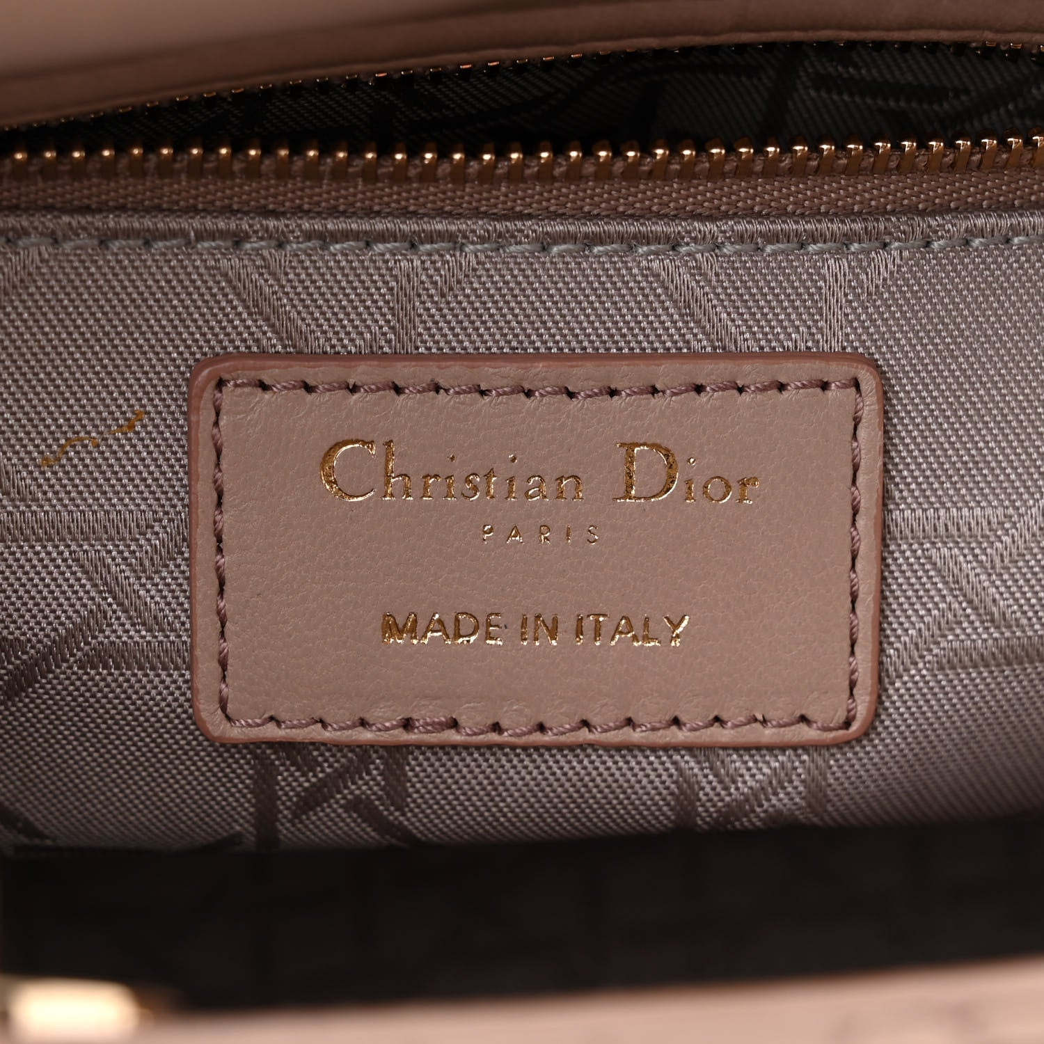 Christian Dior Lambskin Cannage Small My ABCDior Lady Dior Fard 6 of 13