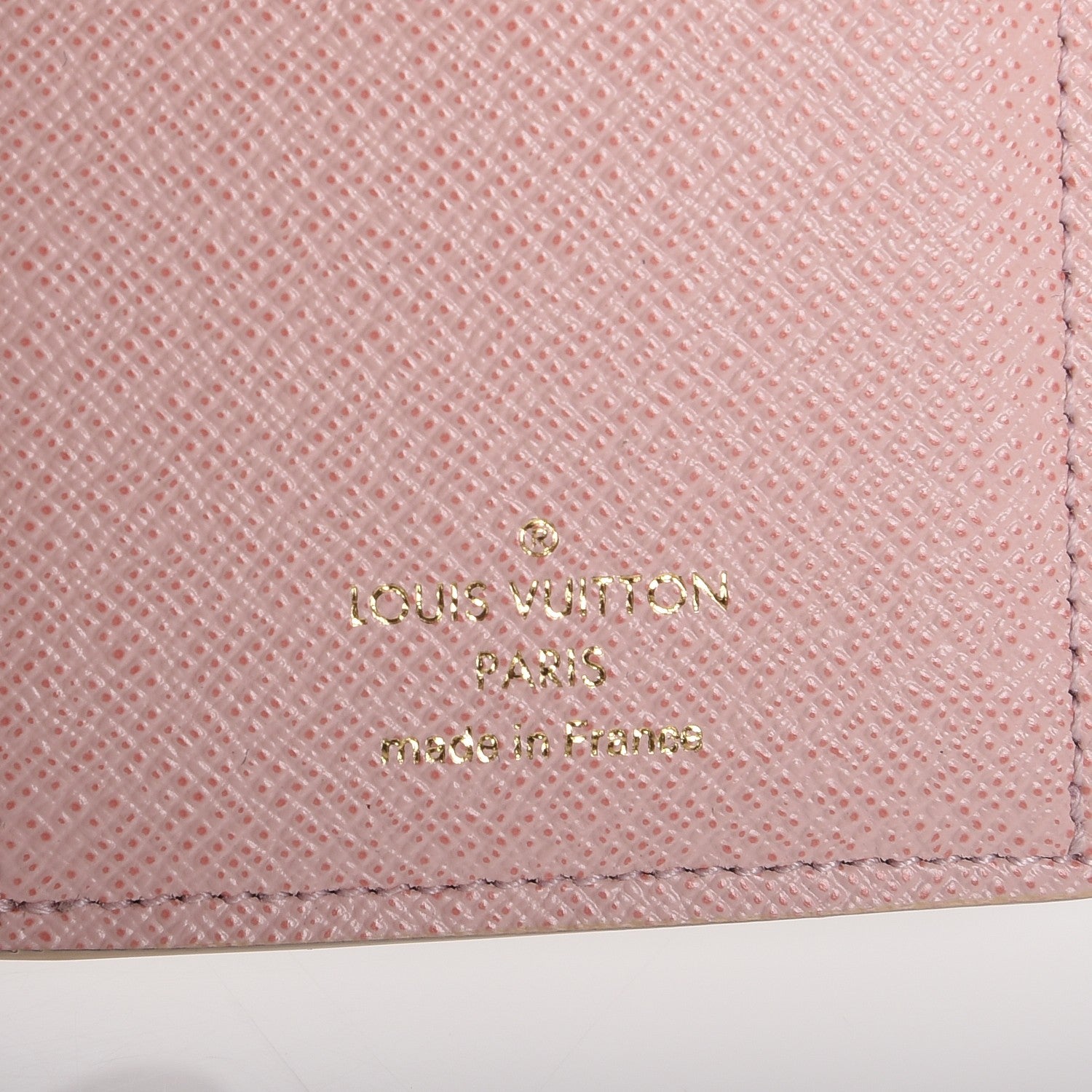 Louis Vuitton Damier Azur Victorine Wallet Rose Ballerine 6 of 6