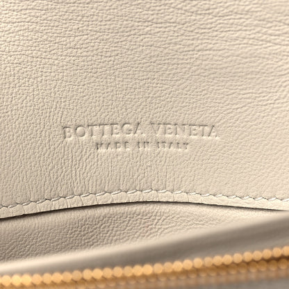 Bottega Veneta Nappa Intrecciato Continental Flap Wallet Beige Red 6 of 9