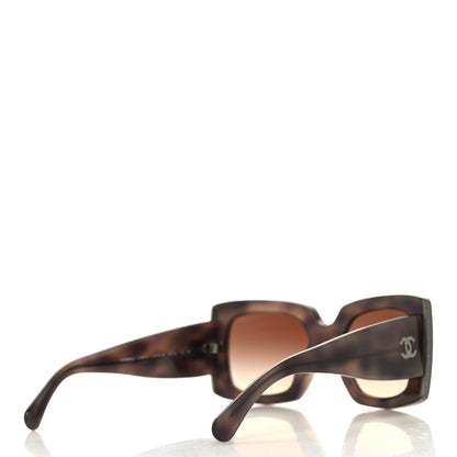 Chanel Acetate Rectangle Sunglasses 5435-A 4 of 7