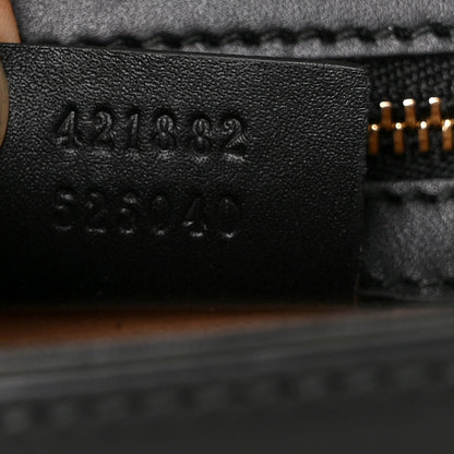 Gucci Calfskin Small Sylvie Shoulder Bag Black 7 of 11