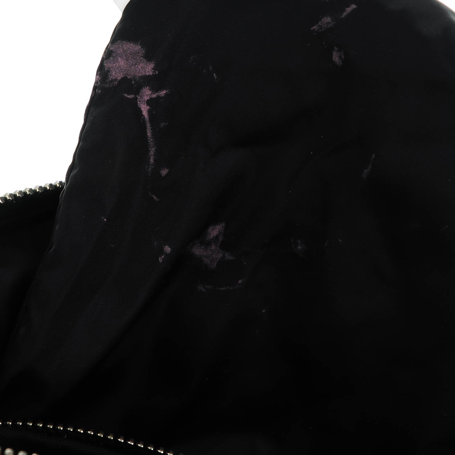 Prada Tessuto Nylon Bomber Clutch Nero Black 7 of 7