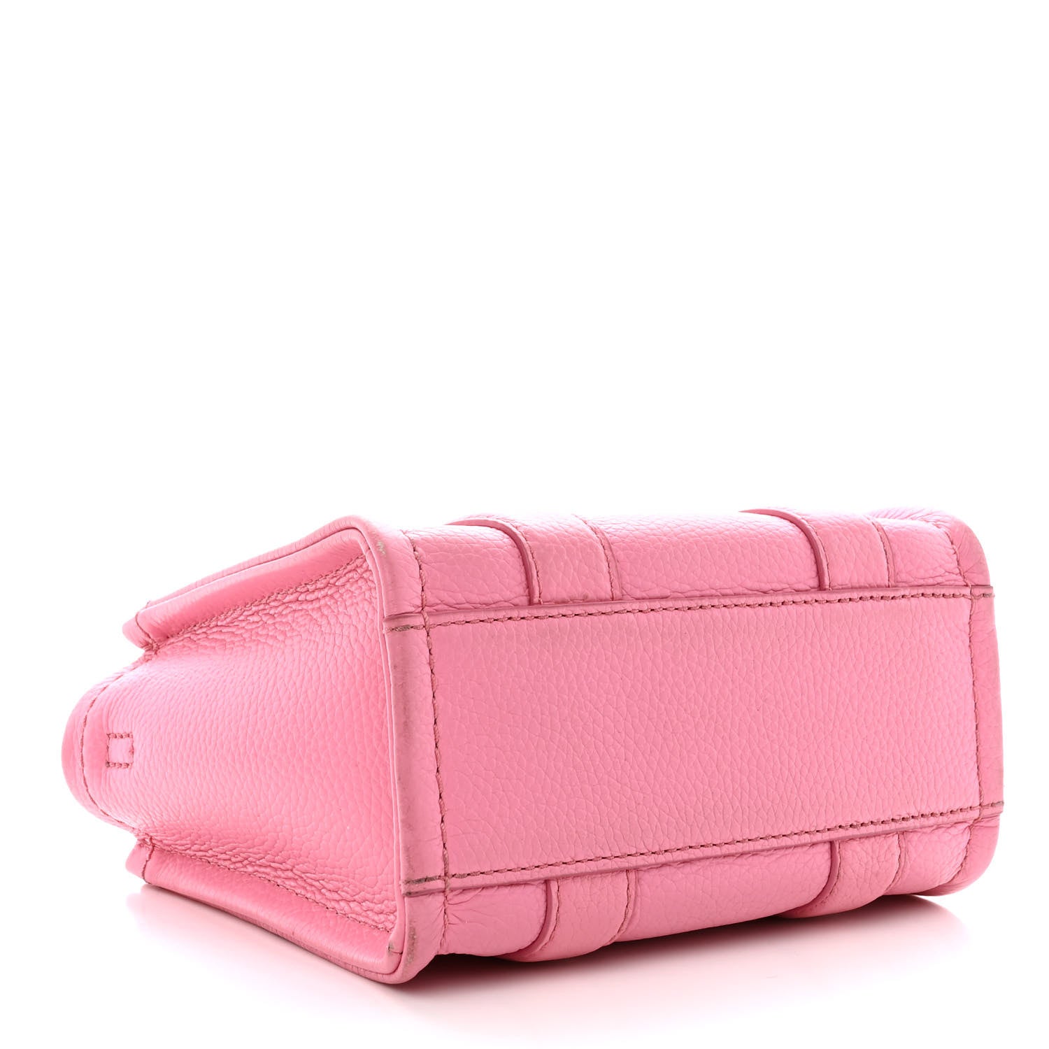 Marc Jacobs Grained Calfskin Mini The Tote Bag Candy Pink 4 of 11