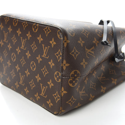 Louis Vuitton Monogram Neonoe MM Black 9 of 10