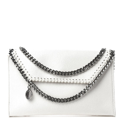 Stella McCartney Shaggy Deer Mini Falabella Crossbody Bag White 1 of 10