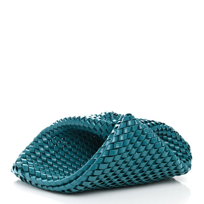 Bottega Veneta Calfskin Intrecciato Slanted Clutch Blaster 7 of 7
