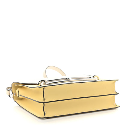 Hermes Toile Swift Sac Roulis 23 Jaune Poussin 4 of 9