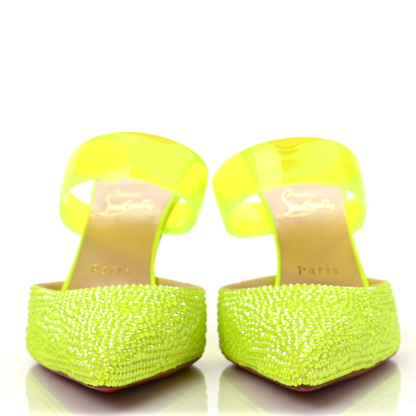 Suede PVC Fluo Matt Choc PVC Strass 80 Pumps 39 Sulfure