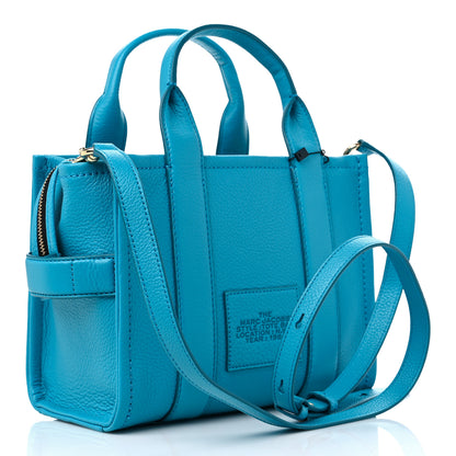 Marc Jacobs Grained Calfskin Small The Tote Bag Barrier Reef 3 of 9
